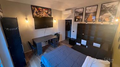 Camera singola con bagno e balcone privato Einaudi