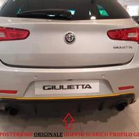 Dam posteriore profilo Giallo ORIGINALE Giulietta