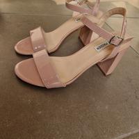 Sandali con tacco color carne Steve Madden