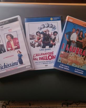 3 DVD film Cinema Comico italiano 