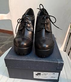 scarpe donna vera pelle NUOVE tg 38