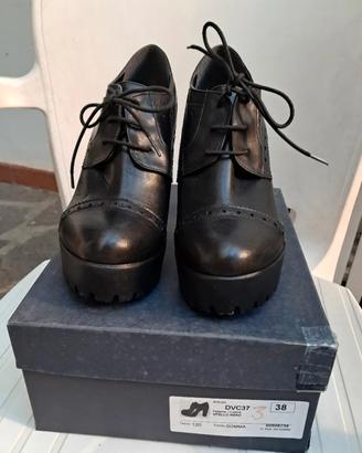 scarpe donna vera pelle NUOVE tg 38
