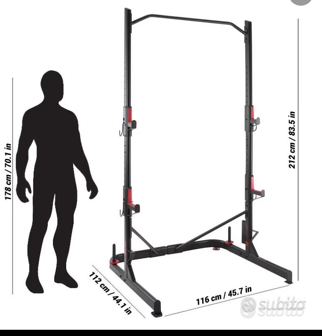 Decathlon squat rack 500 hotsell