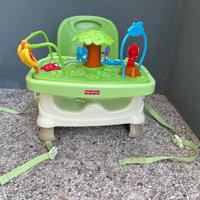 Seggiolino pappa con giochi Fisher Price