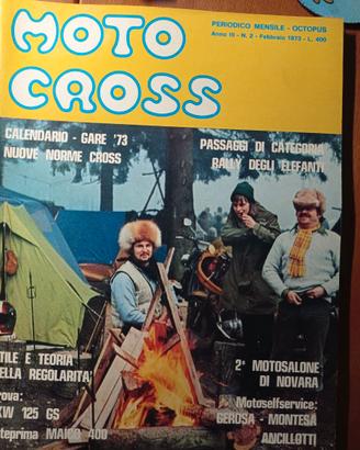 rivista MOTOCROSS numero 2 del 1973
