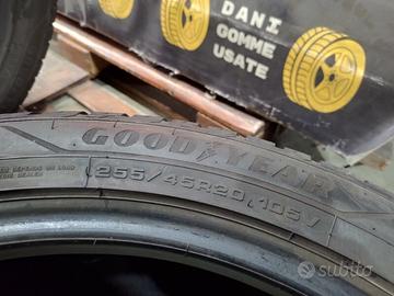 4 GOMME GOODYEAR INVERNALI 255 45 20 AL 75/80%