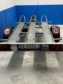 Carrello porta moto 