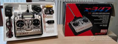 Radiocontrollo per Aeromodelli PCM X-347