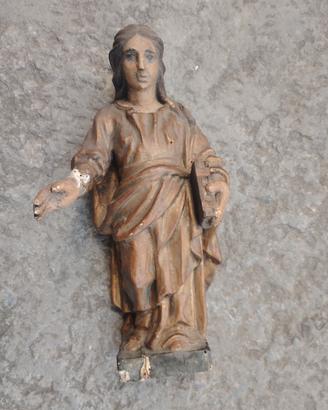 antica scultura in legno