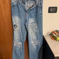 Jeans strappati donna