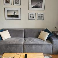 Divano 4 Posti in Velluto