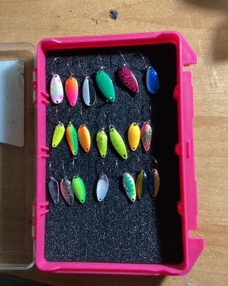 Spoons trout area