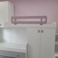 cameretta con letto a castello