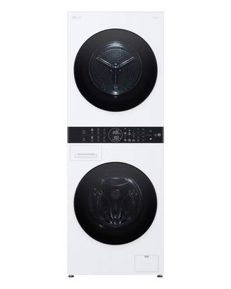 Lg Lavasciuga 12 + 10 Kg WASHTOWER Bianco e Nero