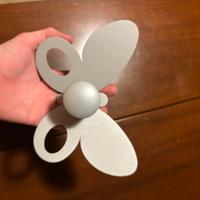 Set 2 Appendi abiti farfalla