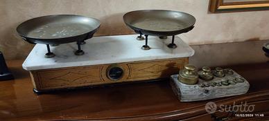 BILANCIA DUE PIATTI VINTAGE