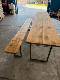 Tavolo con panche