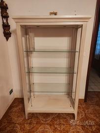 Vetrinetta espositiva in pregiato legno PITCH-PINE
