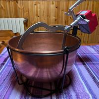 Paiolo il rame per polenta