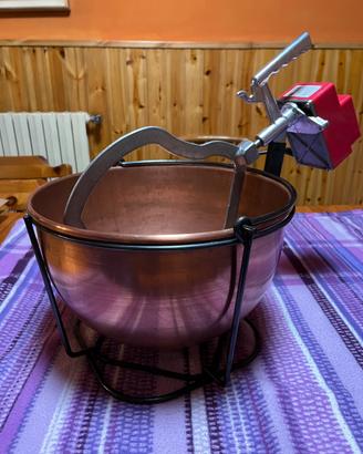 Paiolo il rame per polenta