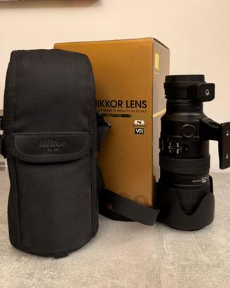 Nikon AF-S 70-200 f/2.8 G ED VR II + FTZ