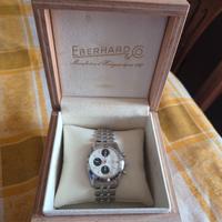 Eberhard Champion Lemania 5100 con scatola or.