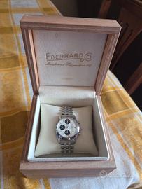 Eberhard Champion Lemania 5100 con scatola or.