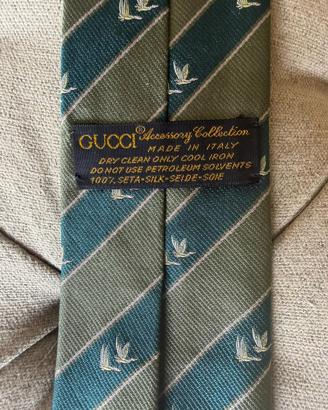 Cravatta Gucci seta