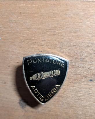 Spilla Militare - Puntatore Artiglieria 