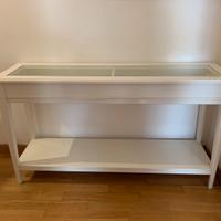 Consolle bianca Liatorp Ikea vintage