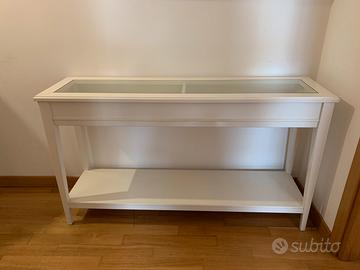 Consolle bianca Liatorp Ikea vintage