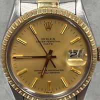 Rolex Oyster Perpetual Date Oro e Acciaio 34MM