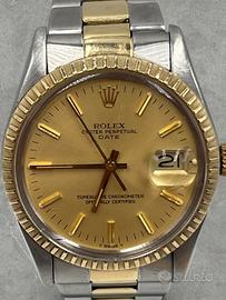Rolex Oyster Perpetual Date Oro e Acciaio 34MM