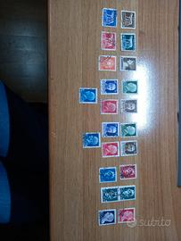 francobolli serie imperiale 