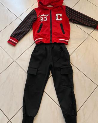 Tuta sportiva bambino 4 anni