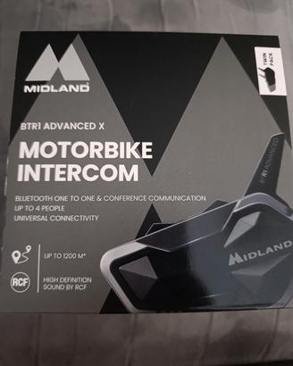 interfono moto Midland Btr1 advanced x twin pack 