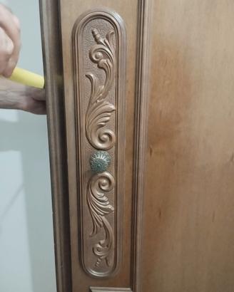 armadio appendiabiti a 3 ante in legno 