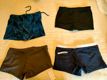 Pantaloncini mare uomo slim taglia M