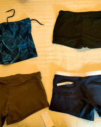 Pantaloncini mare uomo slim taglia M