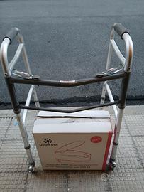 girello e copri water rialzato