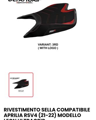 rivestimento sella aprilia rsv4 