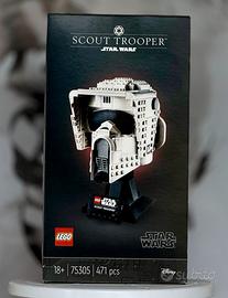LEGO Star Wars 75305 Scout Trooper Helmet NUOVO