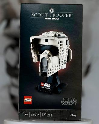 LEGO Star Wars 75305 Scout Trooper Helmet NUOVO