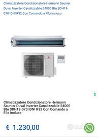 Climatizzatore Saunier Duval 24000 BTU