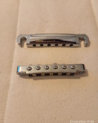 set ponte + cordiera per chitarra elettrica 