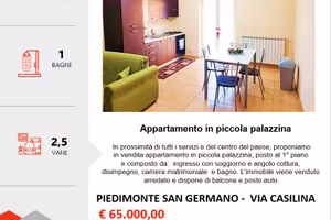 Appartamento in piccolo contesto, zona centrale