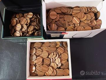 Lotto 1.000 gettoni telefonici vari anni e ditte