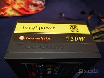 Alimentatore pc 750w thermaltake 80 plus gold