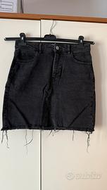 Minigonna di jeans grigia Tally Weijl