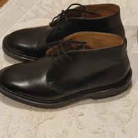 Tricker's, tricker, trickers, pelle nera 41,5